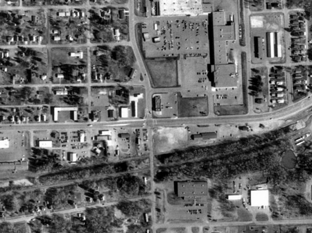 Ironwood Drive-In Theatre - Aerial - Photo From Terraserver